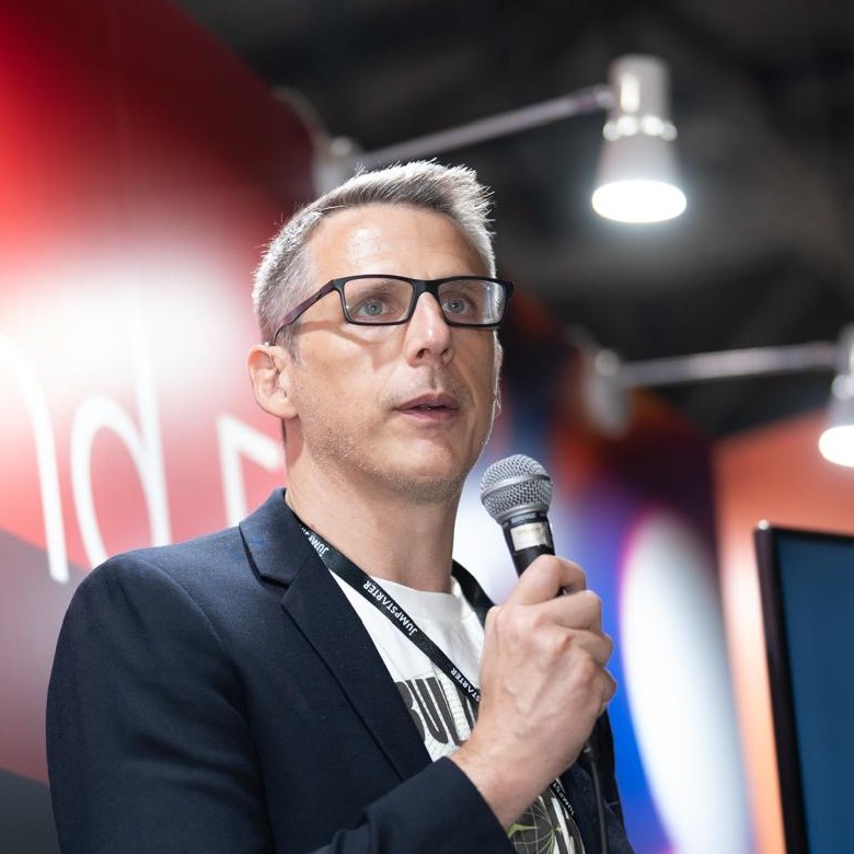 Sebastien Picard on stage